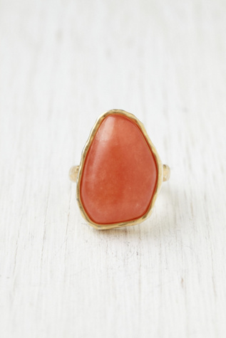 Irregular Quartz Ring