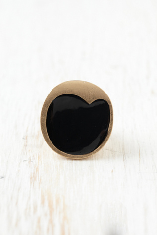 Chunky Jet Ring
