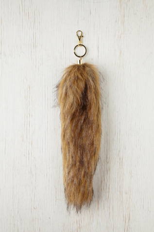 Faux Coon Bag Charm
