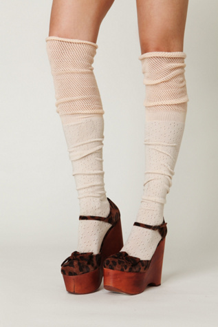 Mesh Ballet Tall Sock