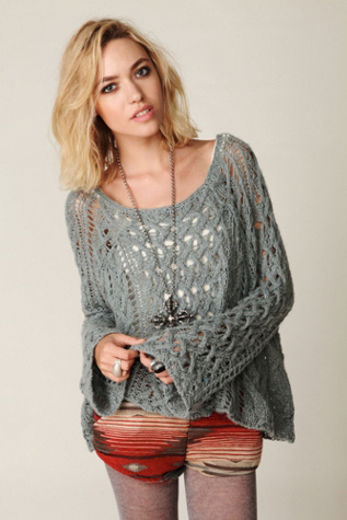 Open Stitches Pullover