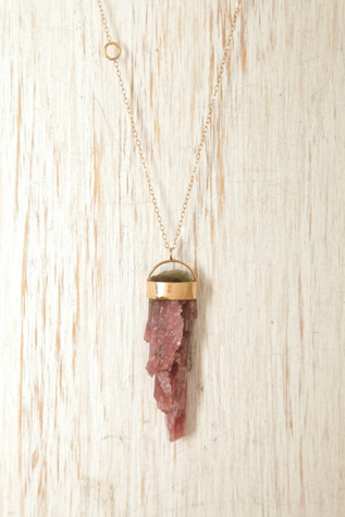 One of a Kind Tourmaline Pendant