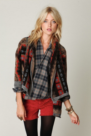 FP Corduroy Cutoff Shorts