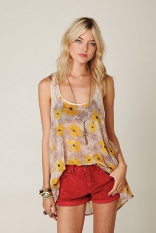 FP Corduroy Cutoff Shorts