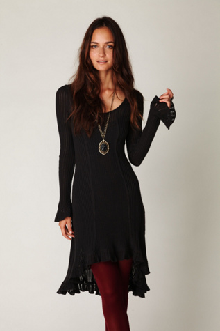 Waterfalls Sweater Dress