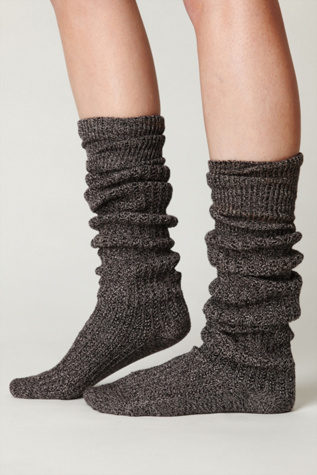 Rib Slouch Tall Sock