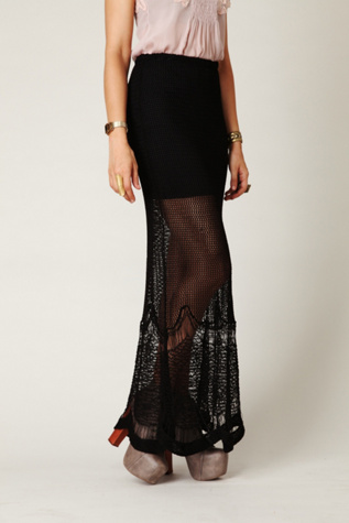 FP Spun Fishtail Maxi Skirt