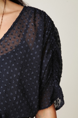 Sheer Dots Tunic