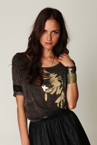 We The Free Super Washed Graphic Crop Tee