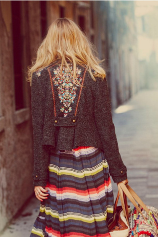 Picchi Embroidered Coat