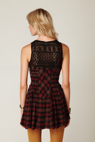 Veneto Plaid Corset