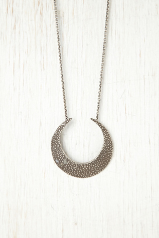 Stingray Crescent Pendant