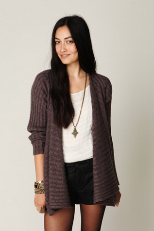 Variety Rib Cardigan