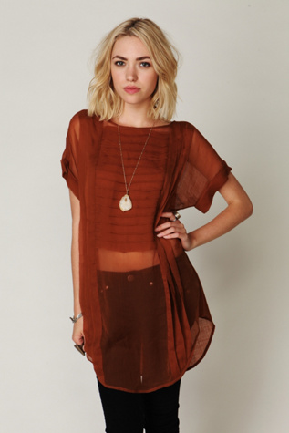 FP New Romantics Pleated Tunic