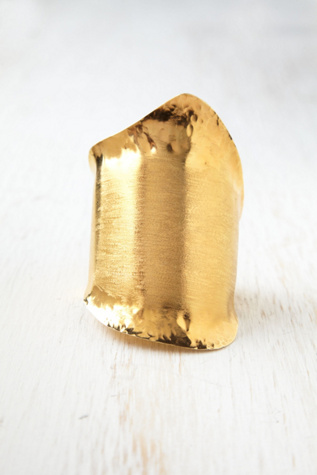 Hammered Foil Cuff