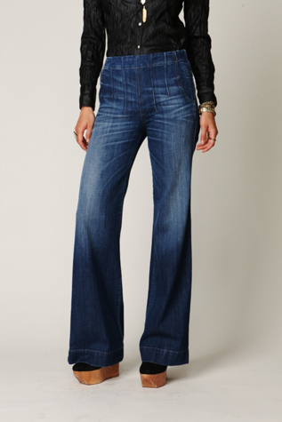 Darted High Waist Jean