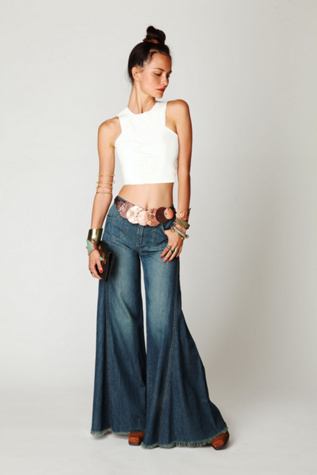 Leather Crop Top