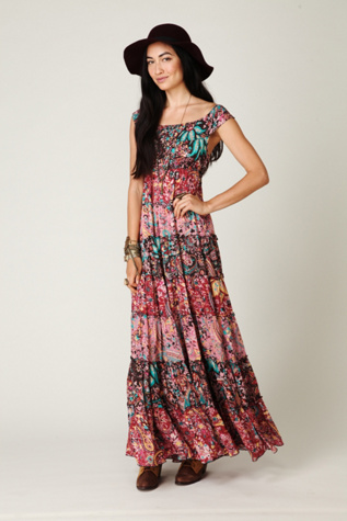 Floral Cascade Maxi