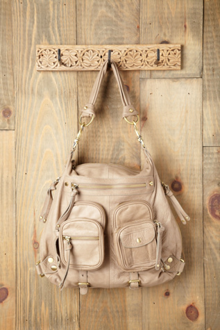Lux Convertible Leather Tote