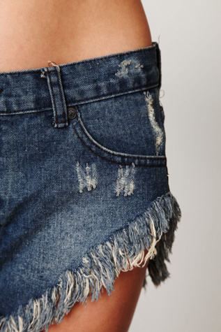 Denim Cutoff Short