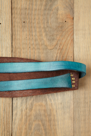Chocolate / Turquoise