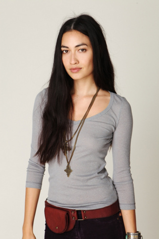 Easy Rib Layer Tee
