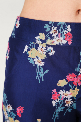 Navy Floral