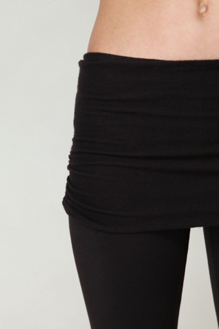 Foldover Skinny Fleece Pant