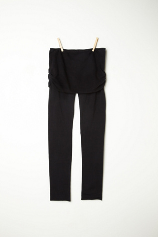 Foldover Skinny Fleece Pant