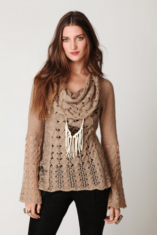Cool Grace Cable Pullover