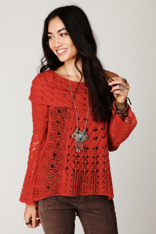 Cool Grace Cable Pullover