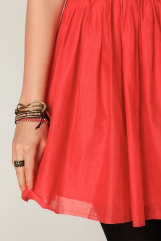 Short Sleeve Eyelet Garden Day Dress