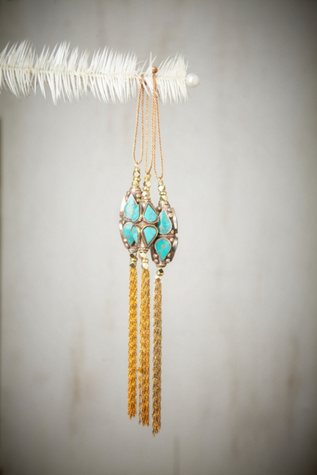 Dalila Turquoise Ornament