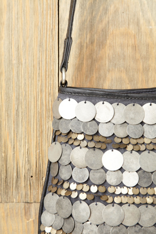 Dancing Coins Crossbody Bag