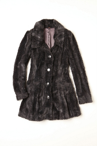 Long and Lean Faux Fur Coat