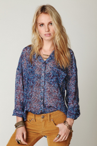 Floral Easy Rider Buttondown