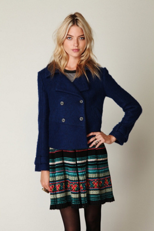 Royal Blue Peacoat