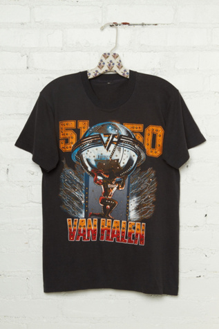 Free People Vintage Studded Van Halen 5150 Tee in vintage-tees