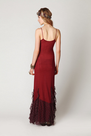 Solid Slub Maxi Slip