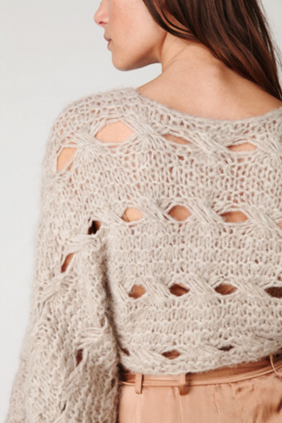 Soft Alpaca Crop Cardi