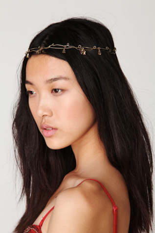 Floral Spun Headpiece