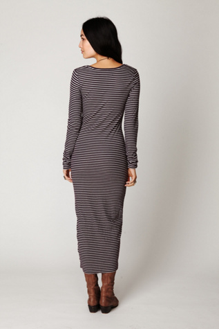 Plum / Ivory Stripe