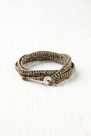 Pyrite Wrap Bracelet
