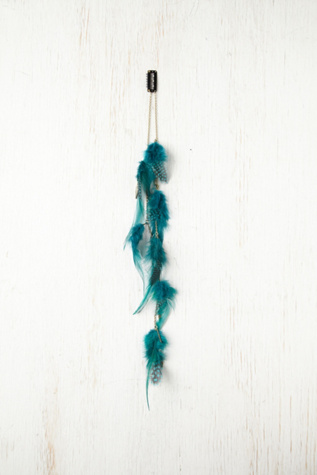Feather Charm Hair Clip