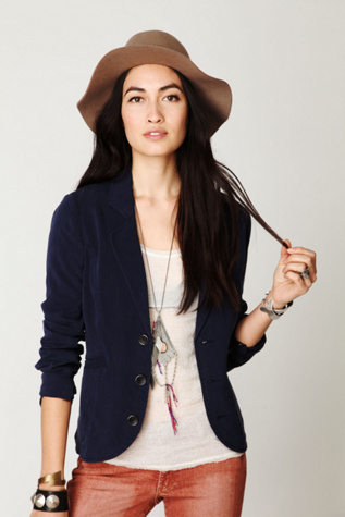 Solid Blazer