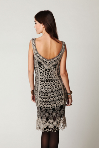 FP SPUN Roaring 20s Crochet Dress