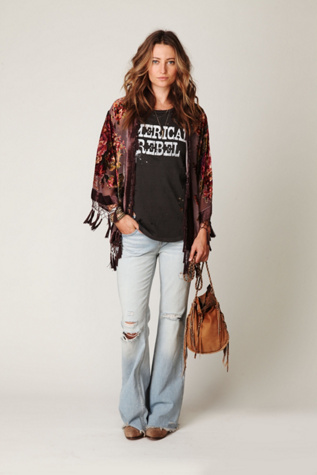 Destroyed Denim Flare