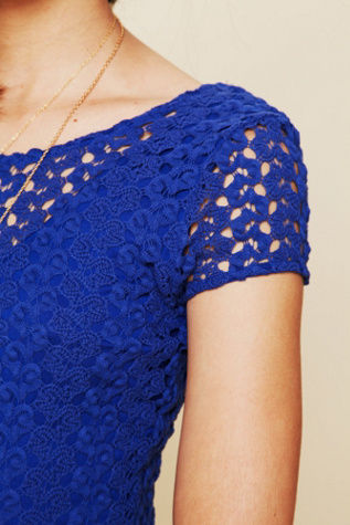 Cap Sleeve Gypsy Lace Dress