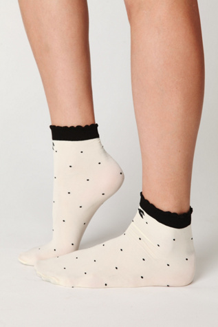 Black Tie Ankle Sock