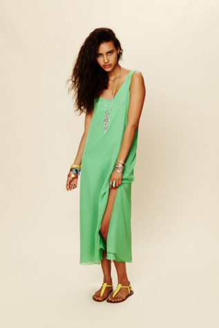 Whitney Chiffon Tank Dress